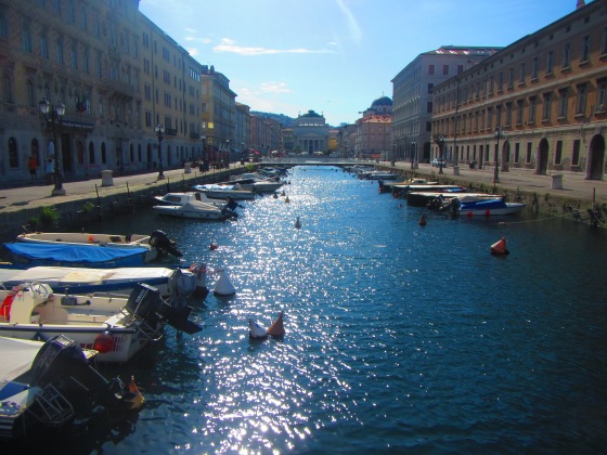 Started my journey in Trieste, Italy - which looks similar to Amsterdam and Copenhagen due to the canals