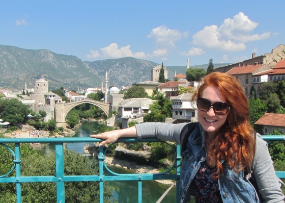 Mostar Bridge in Herzegovina...looks like a fairy tale bridge to me